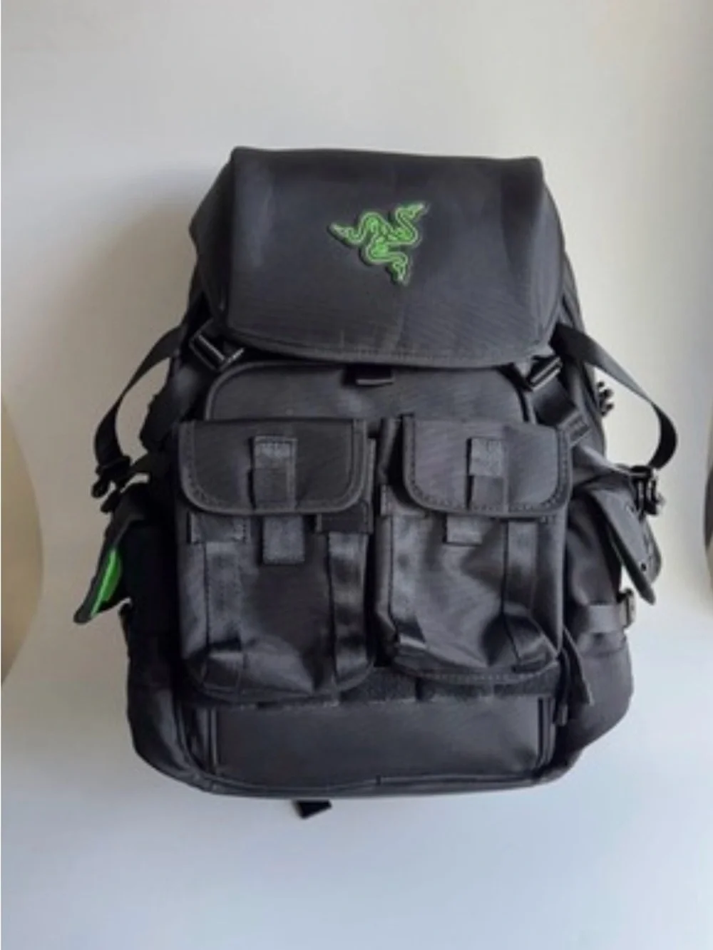 Razer Tactical Gaming Backpack Black/Green | Discontinued Model | Modular + Case